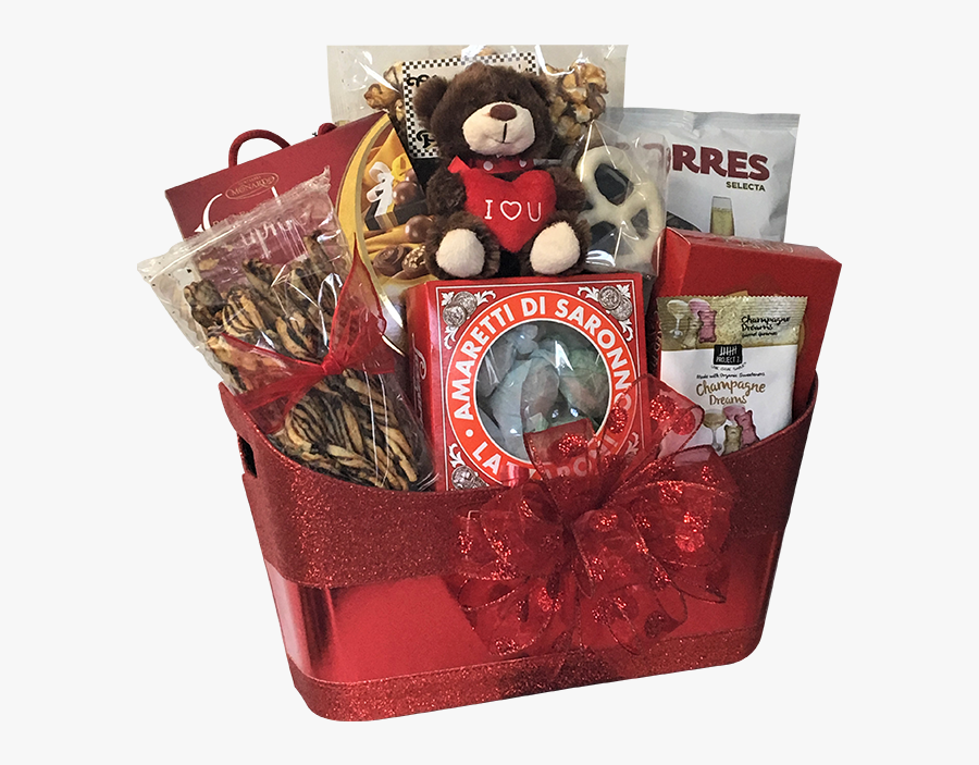 Valentine's Day Basket Transparent, Transparent Clipart