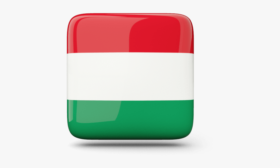 Hungary Square Icon Flag - Hungary Square Flag, Transparent Clipart