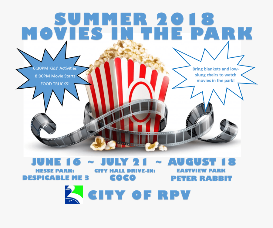 Rpv Movies In The Park - Monday Movie Matinee, Transparent Clipart