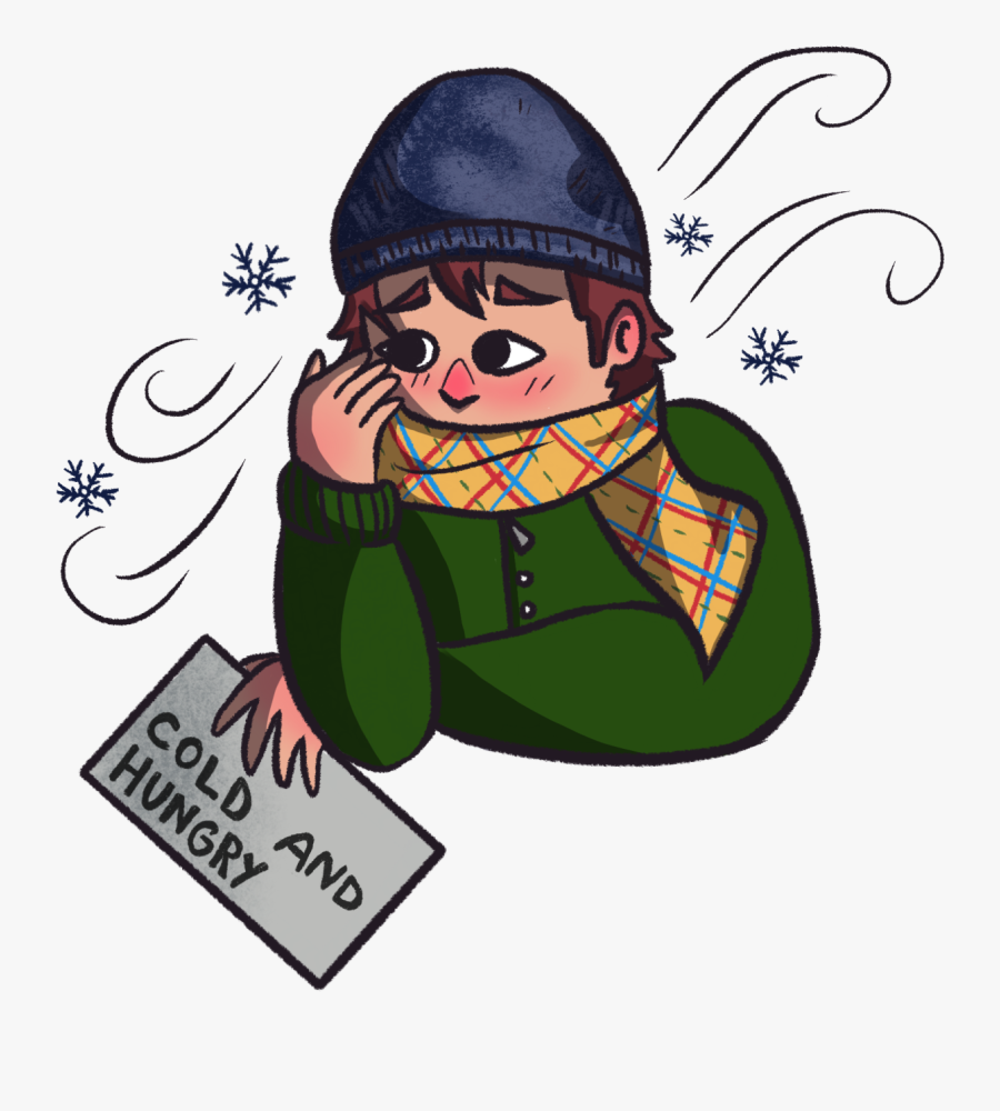 Homeless Shelters Are Handing Out Hope For The Holidays"
 - Cartoon, Transparent Clipart