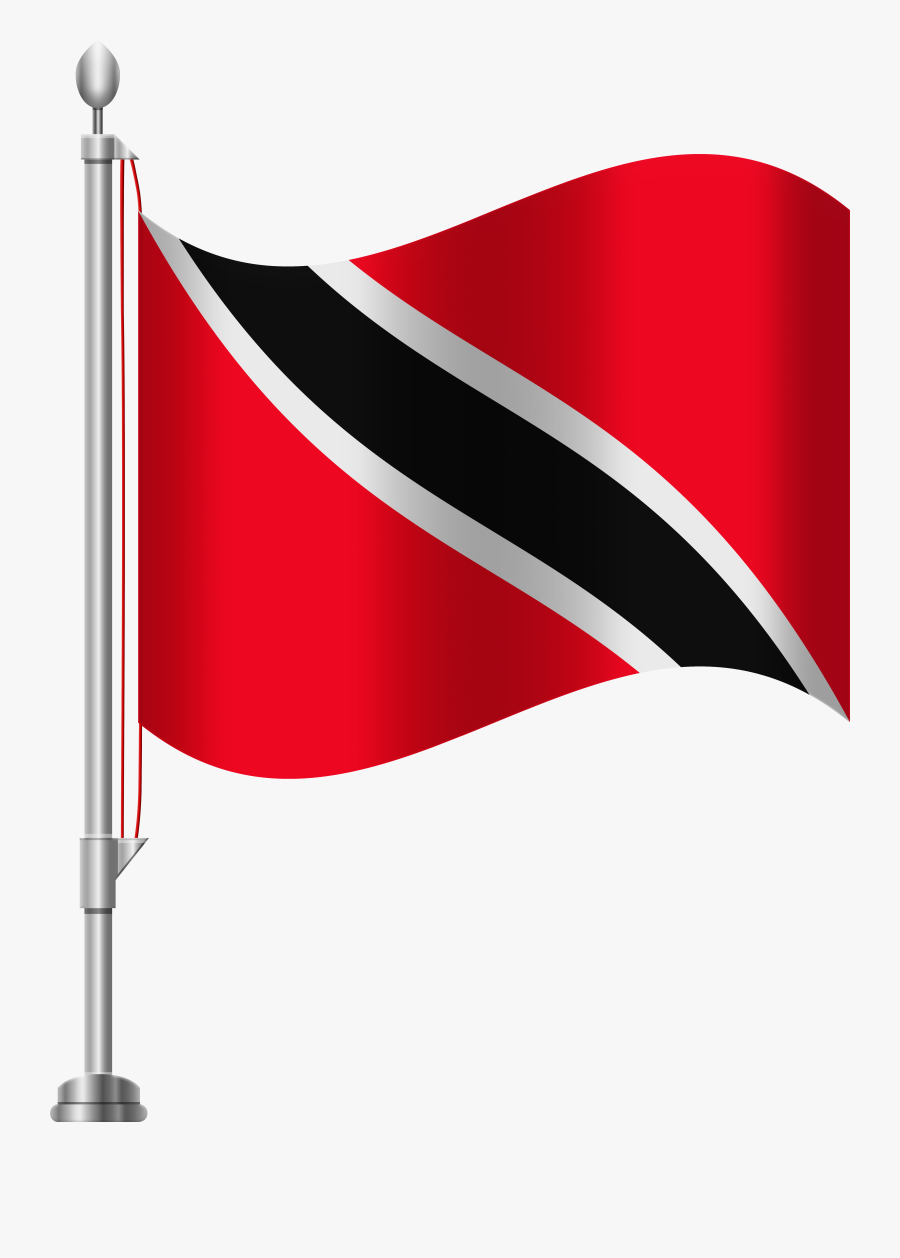 Transparent Trinidad Flag Png - Trinidad And Tobago Flag Clipart, Transparent Clipart
