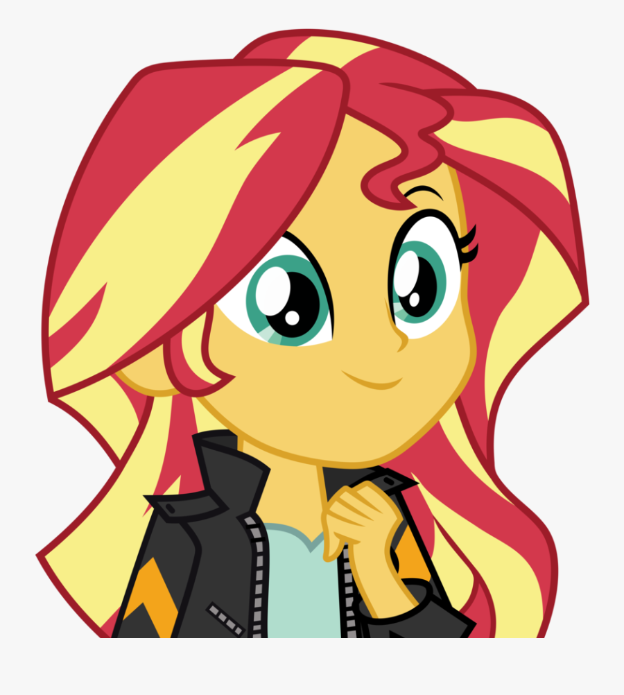 My Little Pony Equestria Girls Sunset Shimmer Happy, Transparent Clipart