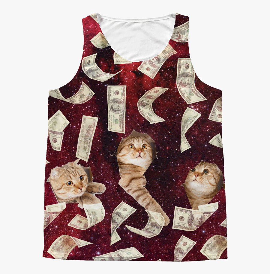 Transparent Make It Rain Png - Tabby Cat, Transparent Clipart