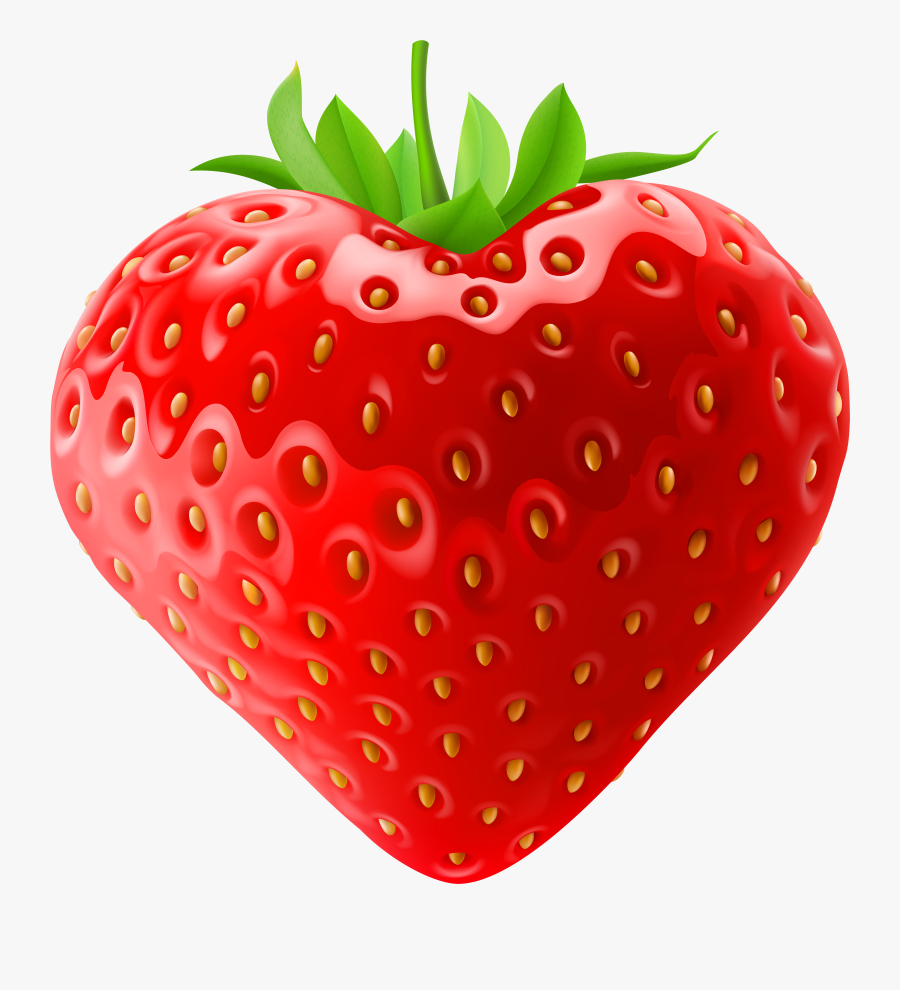 Clipart Transparent Background Strawberry , Transparent - Transparent Background Strawberry Clipart, Transparent Clipart