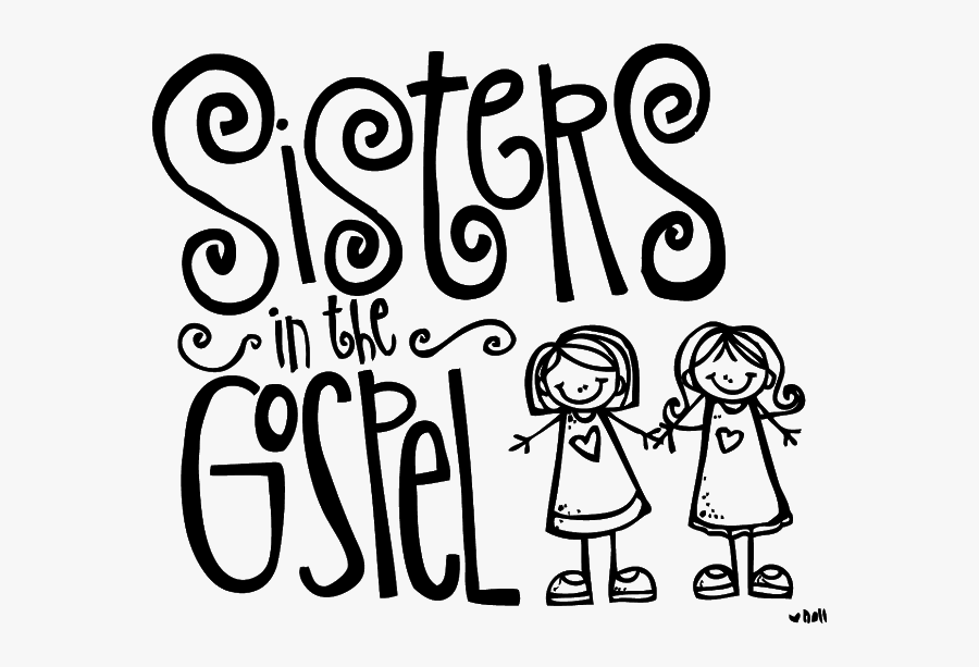 Missionary Lds Church Service Clipart - Sisters In The Gospel, Transparent Clipart