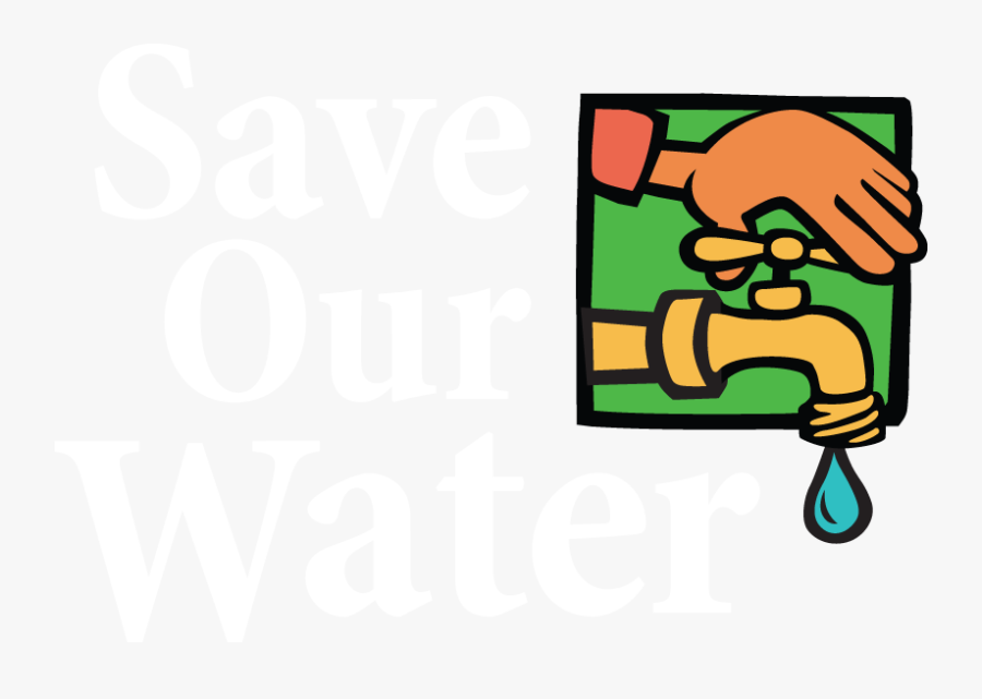 Saving Our Water Resource, Transparent Clipart