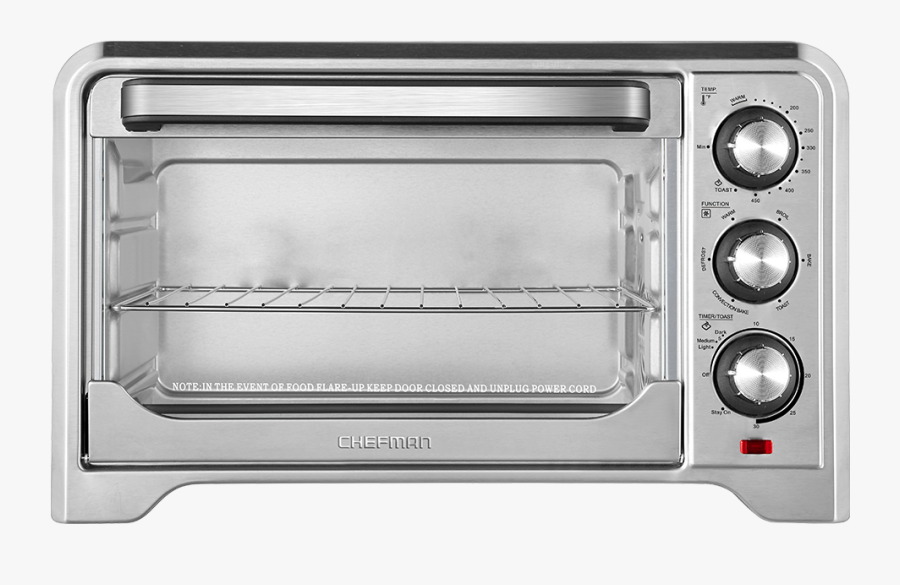 Toaster Oven Png - Chefman 6 Slice Convection Oven, Transparent Clipart