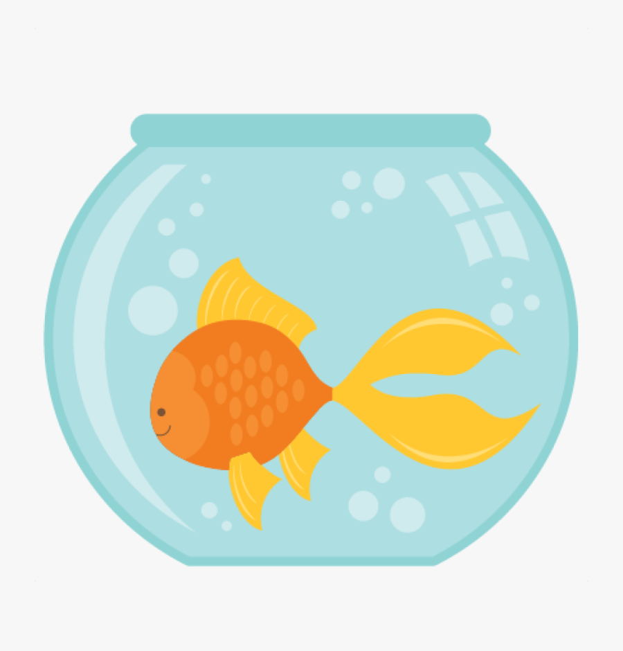 Fish Bowl Clipart Teacher - Fish Bowl Images Clipart, Transparent Clipart