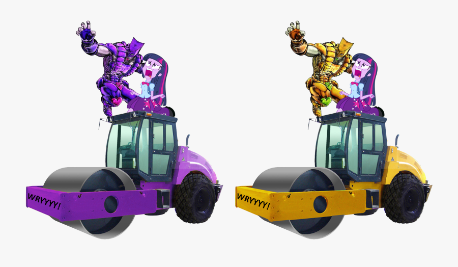 Road Roller Da Wryyy, Transparent Clipart
