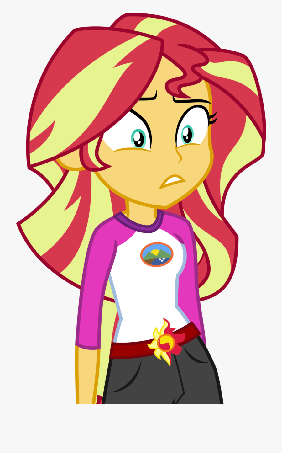 That Explains So Much By Sketchmcreations - Sunset Shimmer Legend Of Everfree, Transparent Clipart