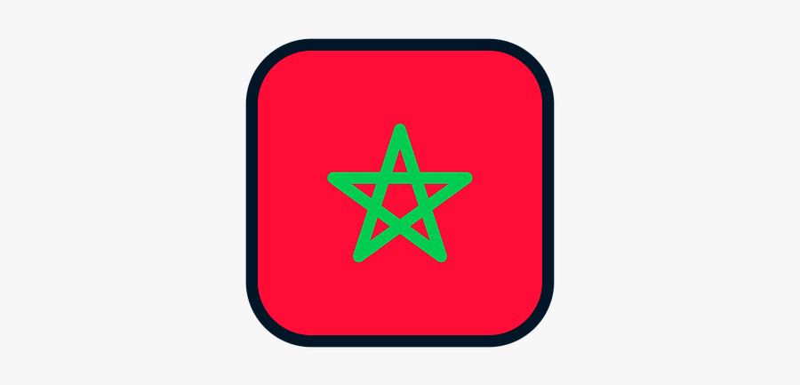 Morocco, Morocco Icon, Morocco Flag, World Cup Russia - โม ร็ อ ค โค Png, Transparent Clipart