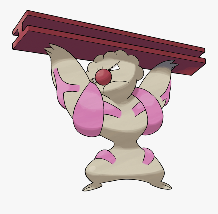 Pokemon Gurdurr, Transparent Clipart