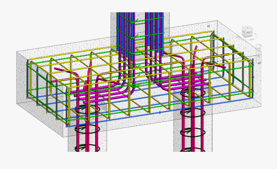Dynamic 3d View In Revit - Revit Rebar, Transparent Clipart