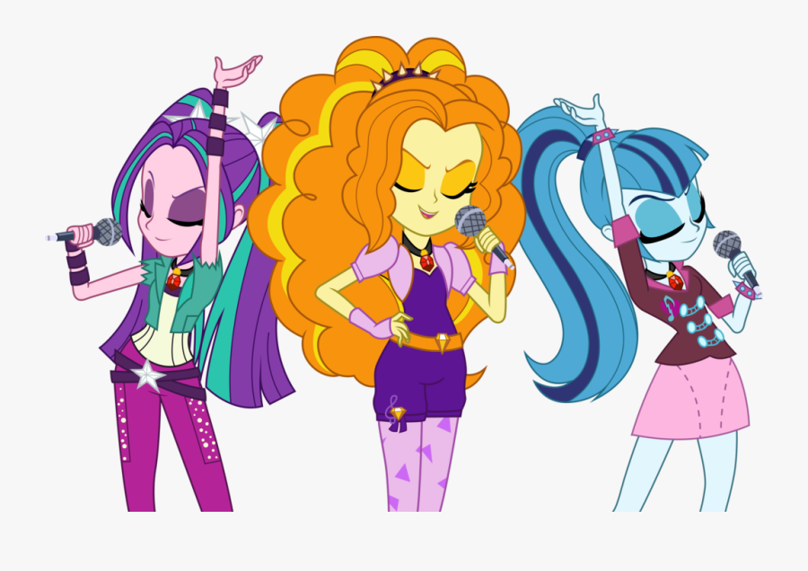 Glitter Star Silver Clip Art - Dazzlings Equestria Girls Png, Transparent Clipart