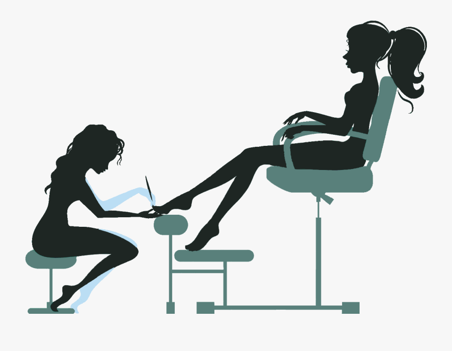Leg Clipart Pedicure - Nail Salon Clip Art, Transparent Clipart
