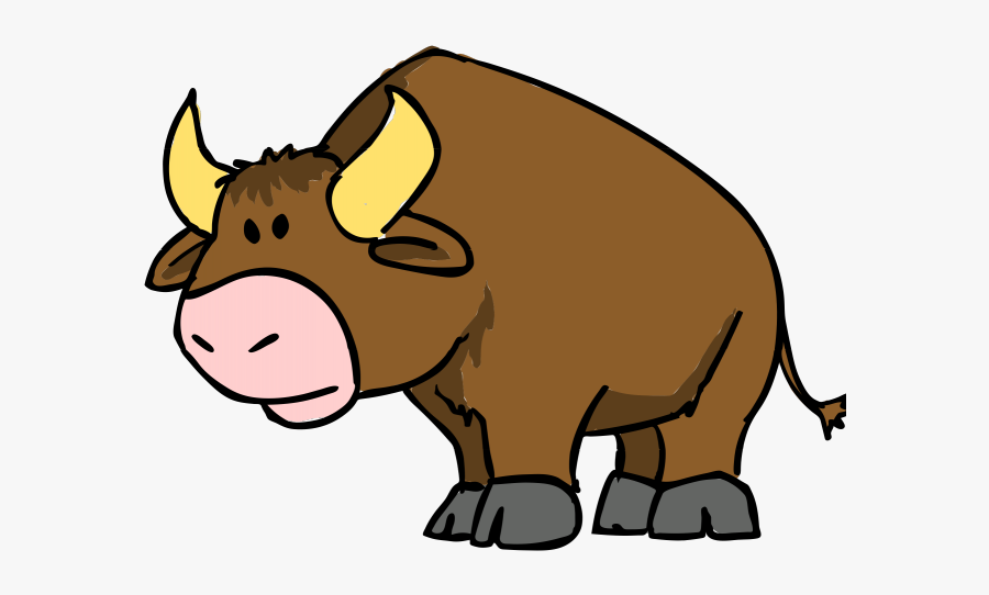 Bull Cartoon Transparent, Transparent Clipart