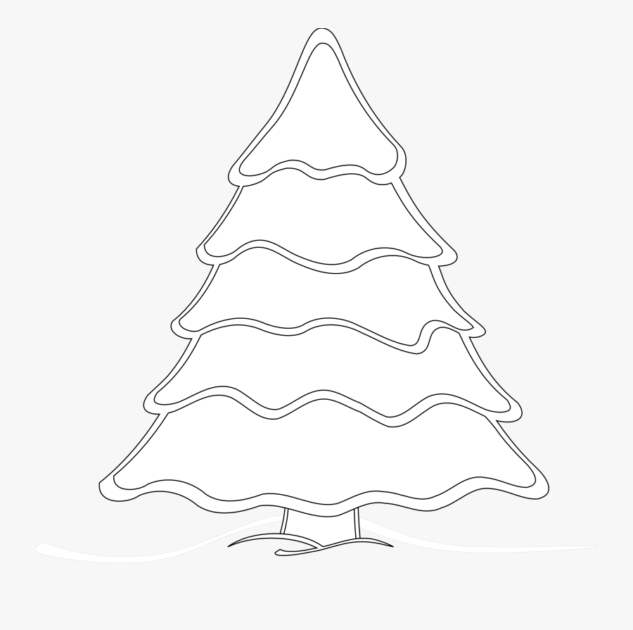 White Christmas Trees Png - White Christmas Tree Clipart, Transparent Clipart