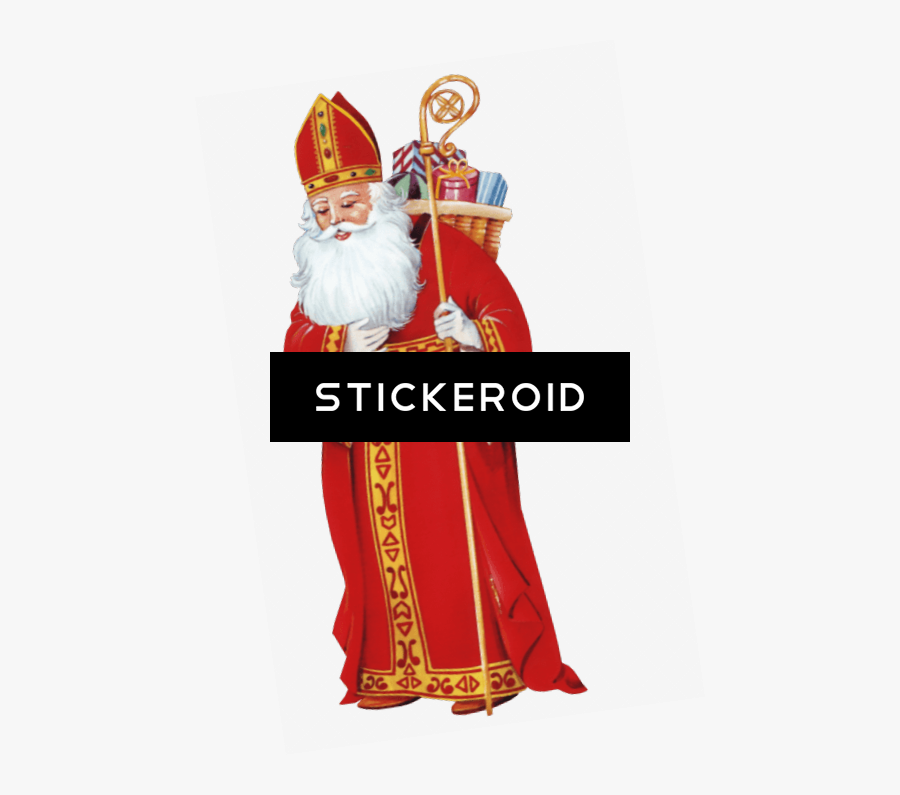 St Nicholas Vintage - Saint Nicholas Png, Transparent Clipart
