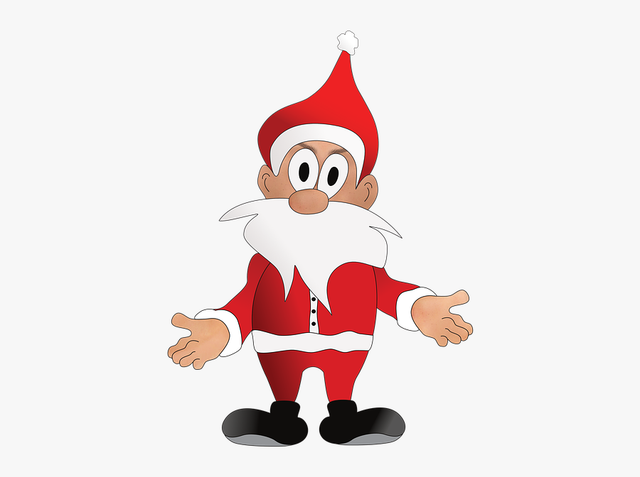 Nicholas, Santa Claus, Christmas, Christmas Greeting - Cartoon, Transparent Clipart
