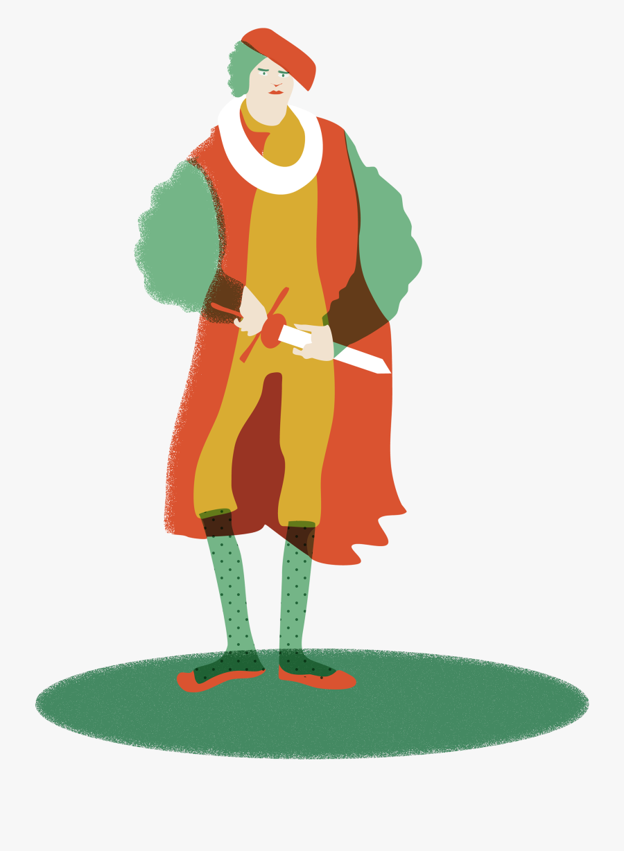 An Illustrated Costume History - Illustration, Transparent Clipart