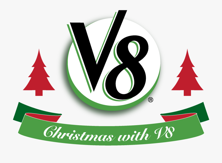 V8 Juice - V8 Juice Logo, Transparent Clipart