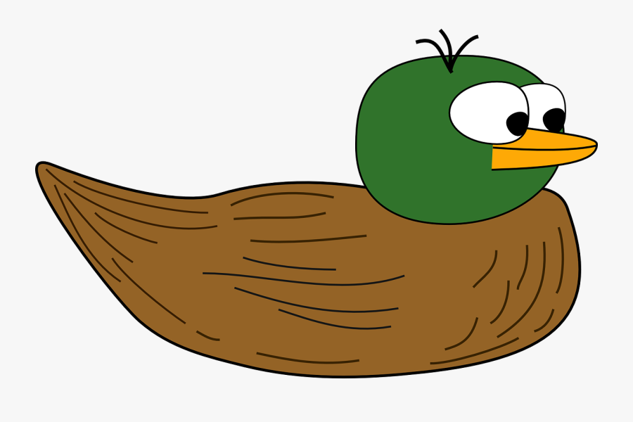 Mallard Clipart Brown Duck - Duck With No Legs, Transparent Clipart