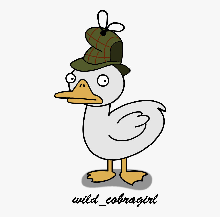 Duck Clip Wild - Duck Tective, Transparent Clipart