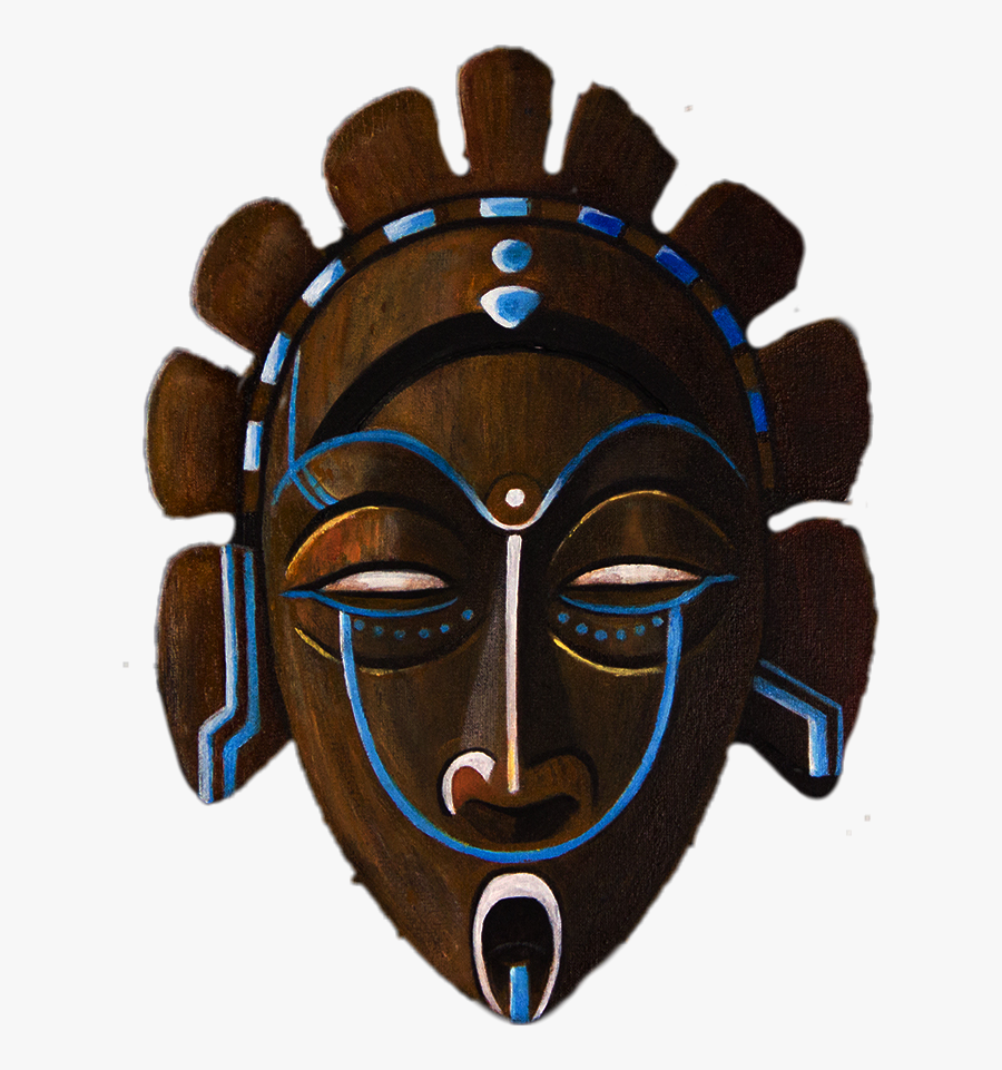 #mask #africa #africanmask #africanstyle, Transparent Clipart