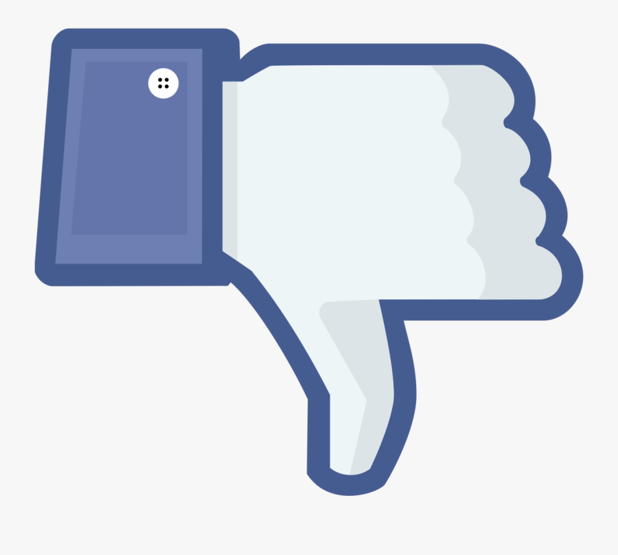 Dislike Facebook Png, Transparent Clipart