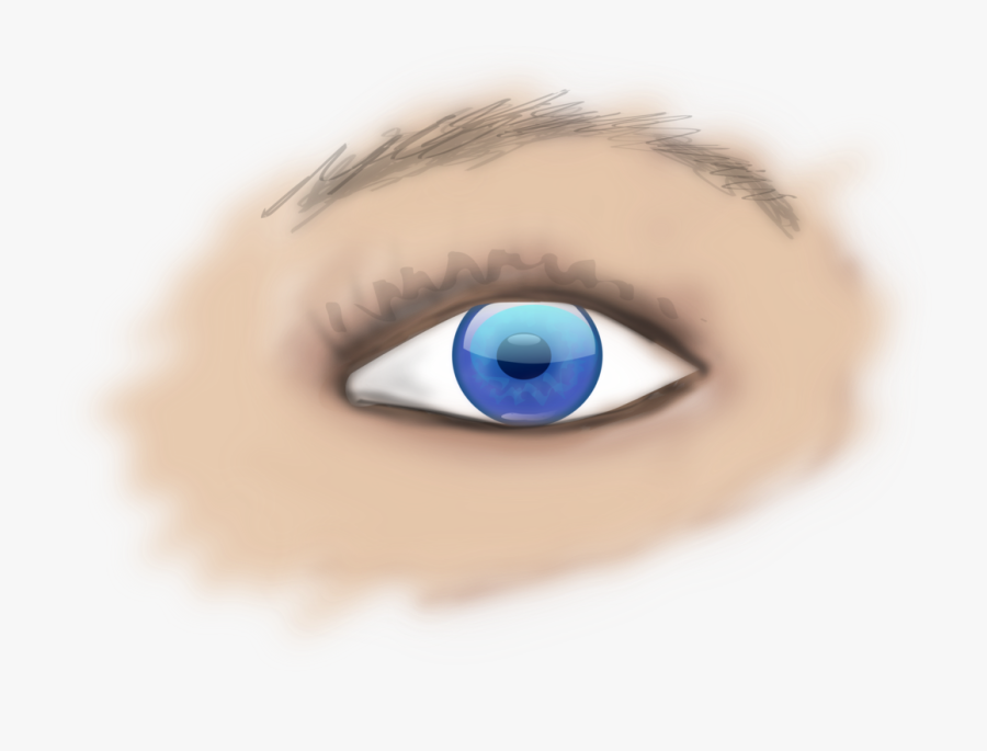 Blue,iris,close Up - Part Of Eye Is Donated, Transparent Clipart