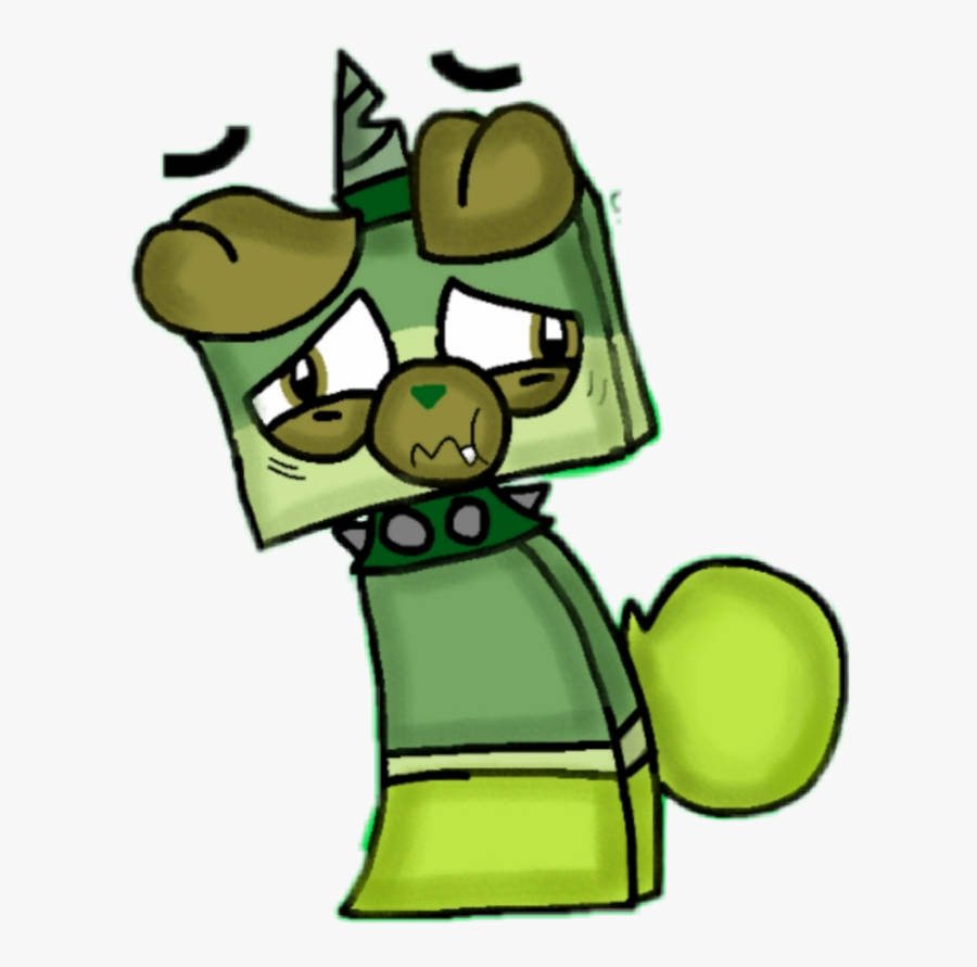 Sick Puppycorn - Cartoon, Transparent Clipart