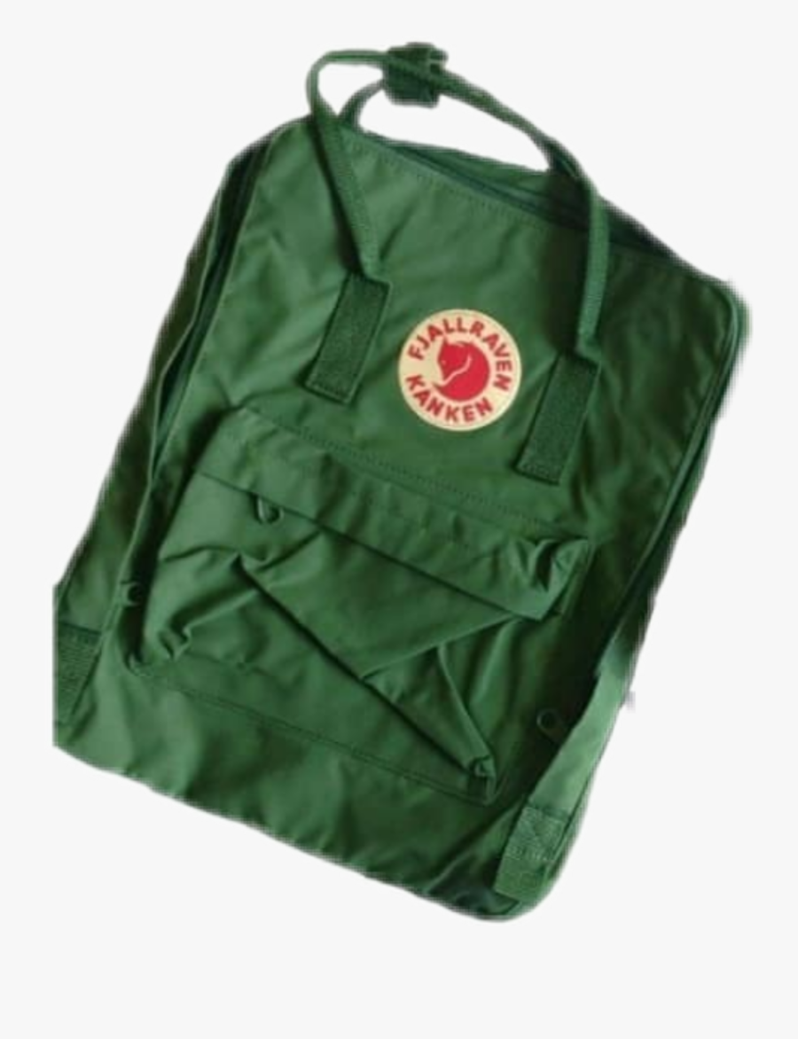#green #bag #kanken #backpack #aesthetic #filler #object - Kanken Lime Green, Transparent Clipart