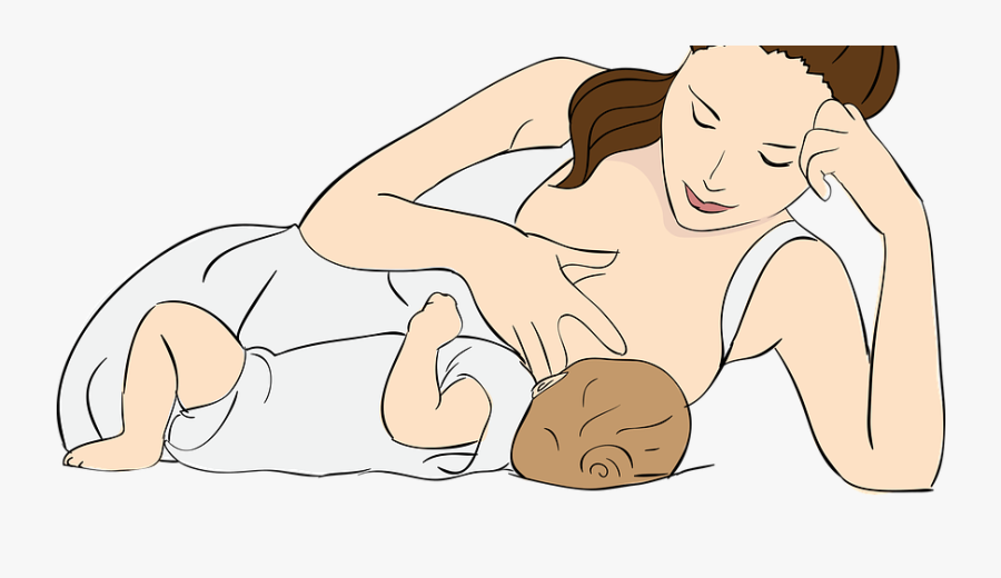 Posicion Acostada Para Amamantar, Transparent Clipart