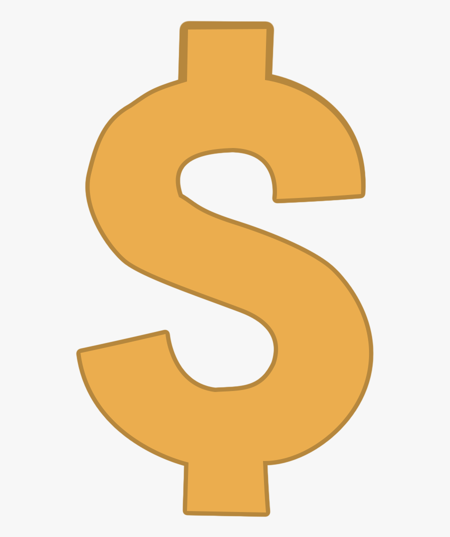 Transparent 3d Dollar Sign Png, Transparent Clipart