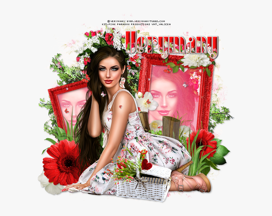 Clip Art Picking Flowers - Hybrid Tea Rose, Transparent Clipart