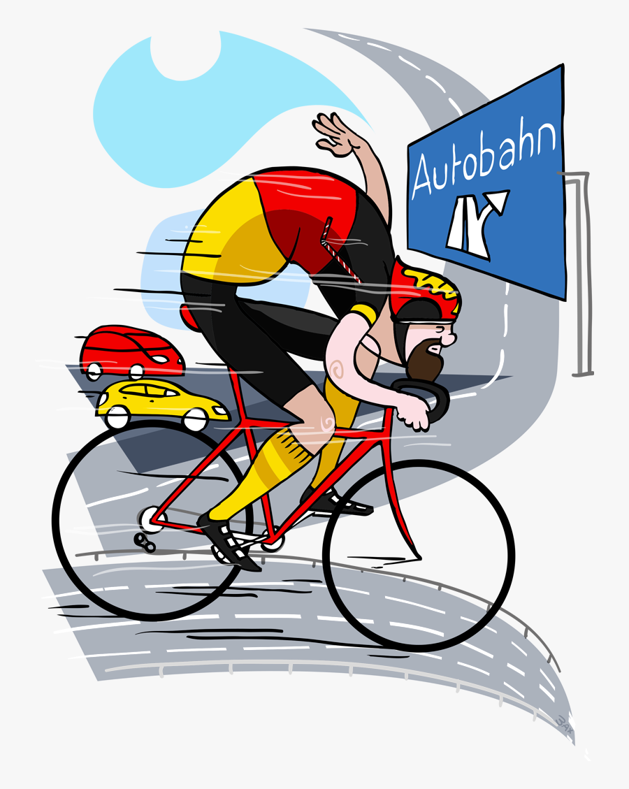 Tour De Other Countries - Bikes Racing Cartoon Png, Transparent Clipart