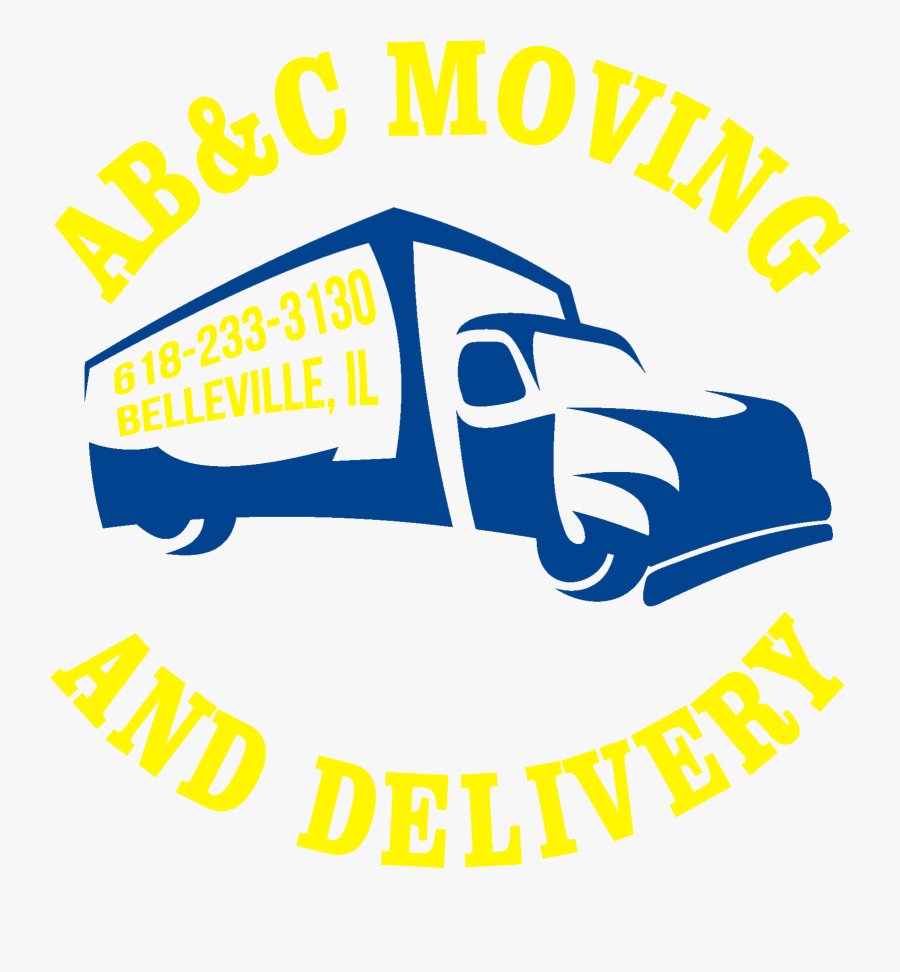 Ab&c Moving And Delivery - Rugby Ball, Transparent Clipart