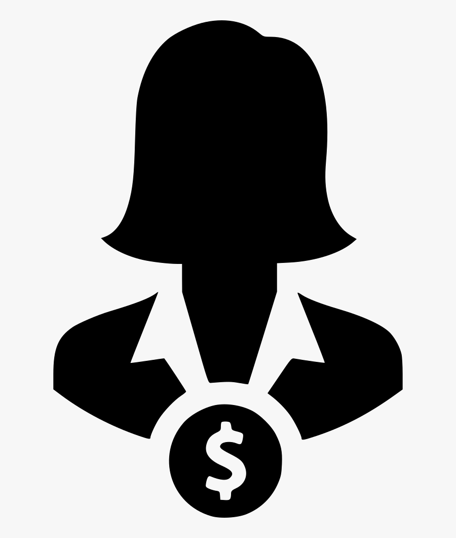 Clip Art Banner Library Stock Png - Woman Icon Png, Transparent Clipart