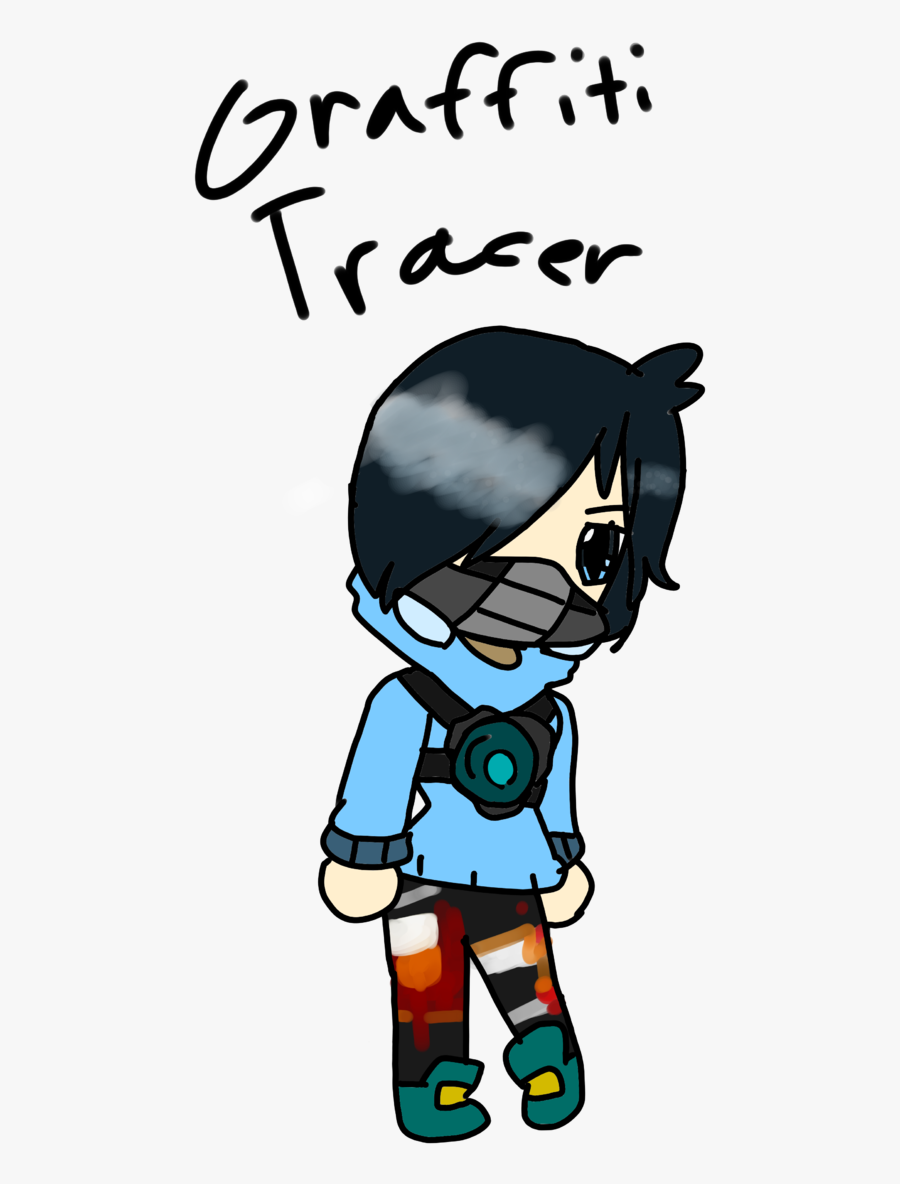Graffiti Tracer - Cartoon, Transparent Clipart