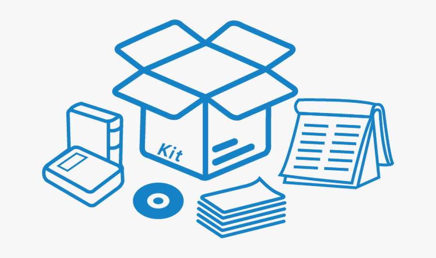 Adolescent Apperception Cards Kit, White And Black - Parcel Icon, Transparent Clipart