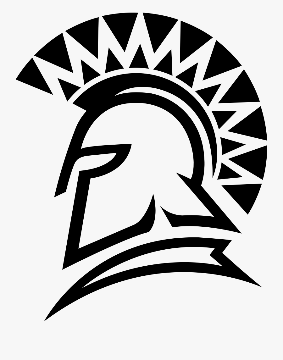 Spartan Head Spirit Mark - Spartan Sjsu, Transparent Clipart