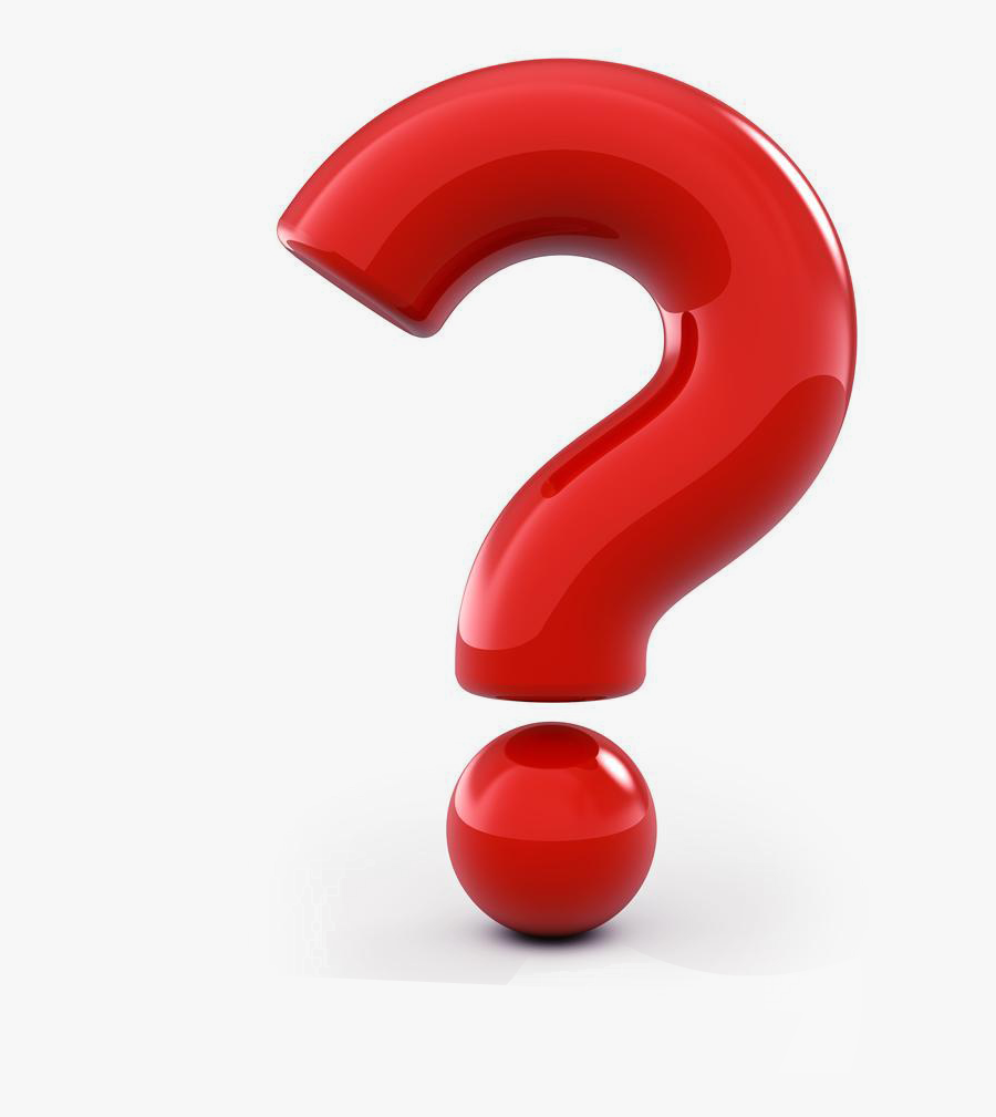 Question Mark Clip Art - Question Mark 3d Vector, Transparent Clipart