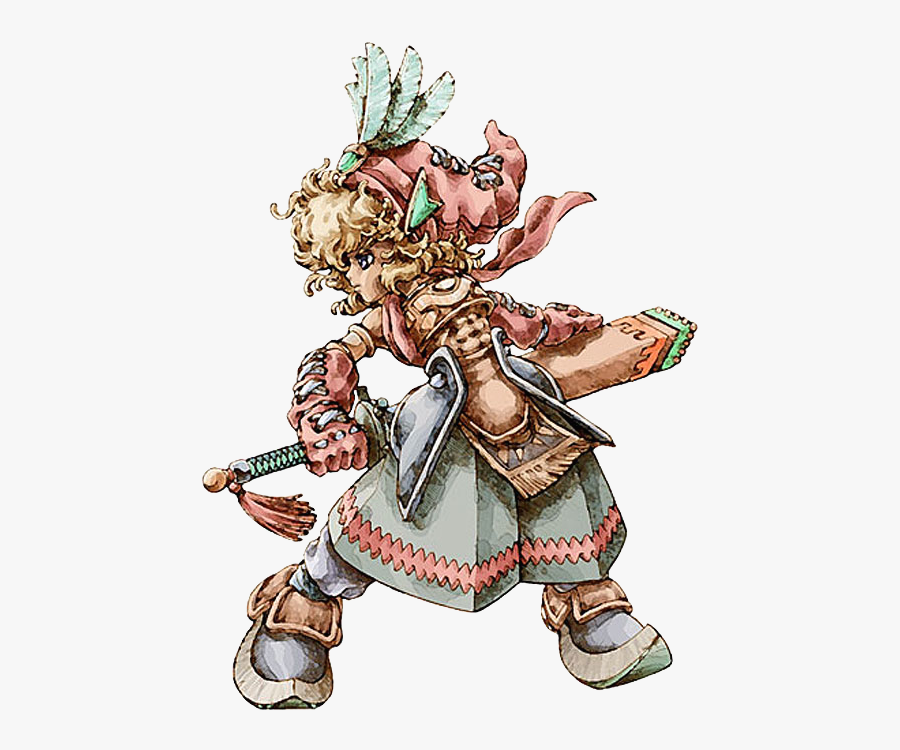 Heroine Legend Of Mana - Legend Of Mana Male, Transparent Clipart