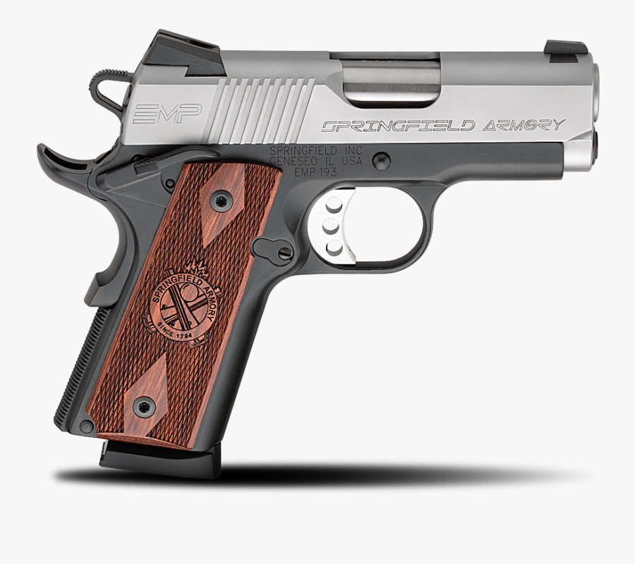Springfield Emp 1911 9mm Review, Transparent Clipart