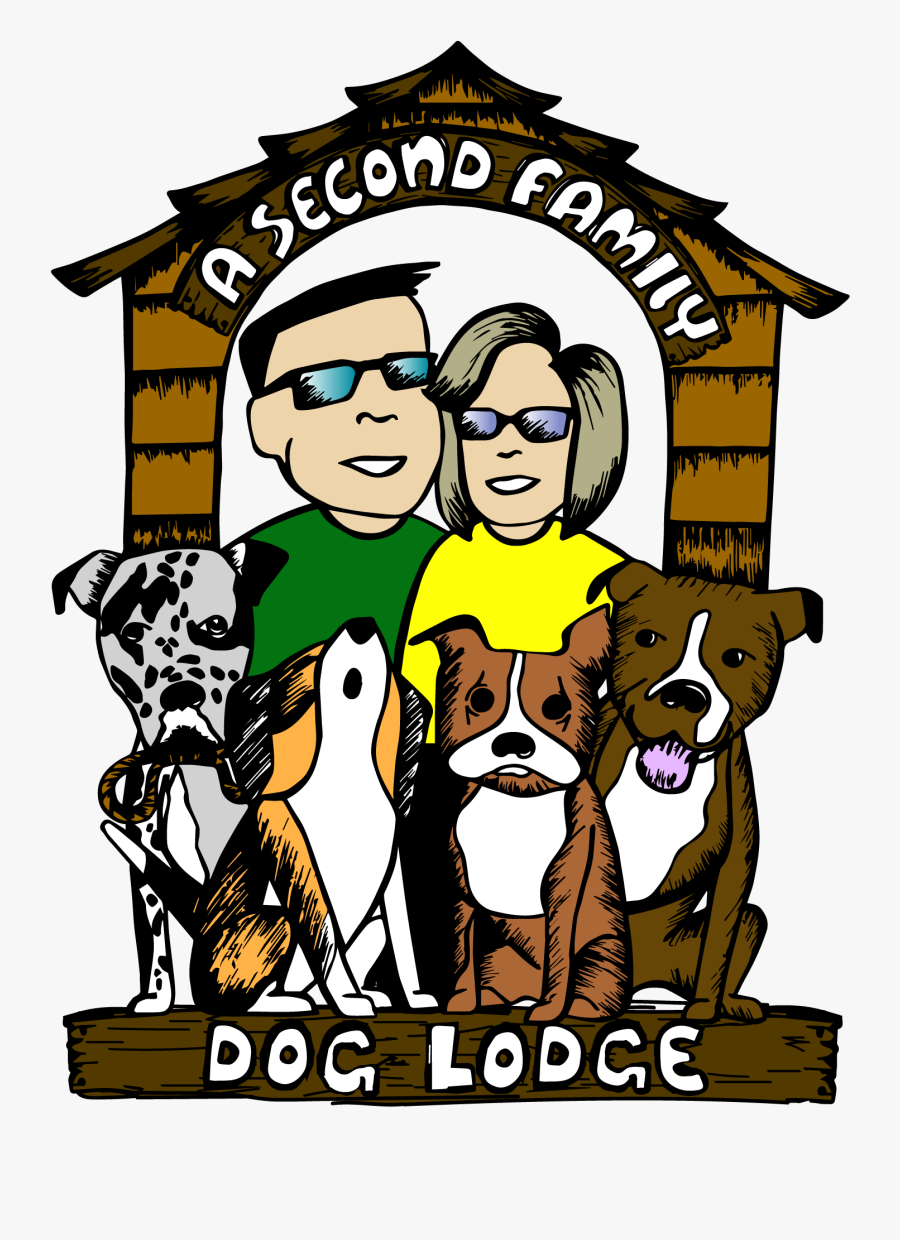 Dog Lodging - Cartoon, Transparent Clipart