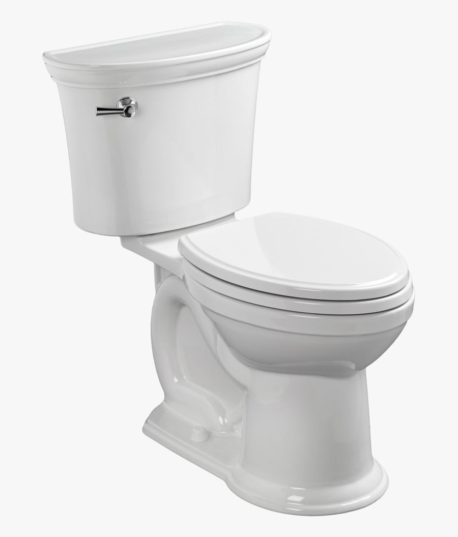 Heritage Vormax Right Height Elongated Toilet - American Standard Heritage Vormax, Transparent Clipart