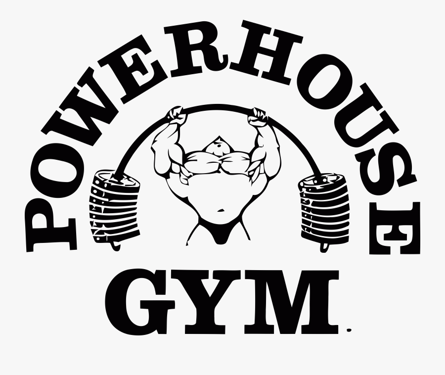 Logo Power House Gym, Transparent Clipart