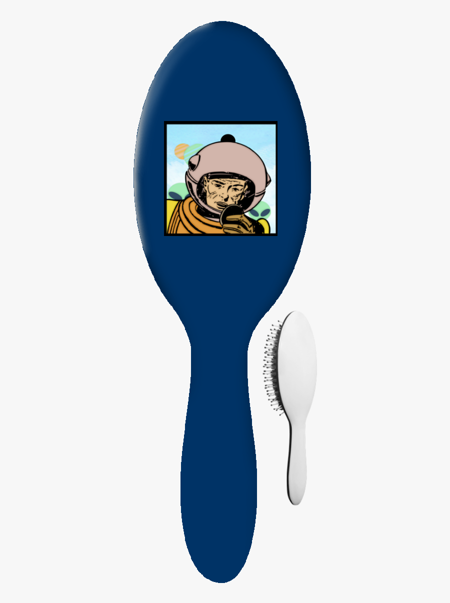 Astronaut Hb Hair Brush - Cartoon, Transparent Clipart
