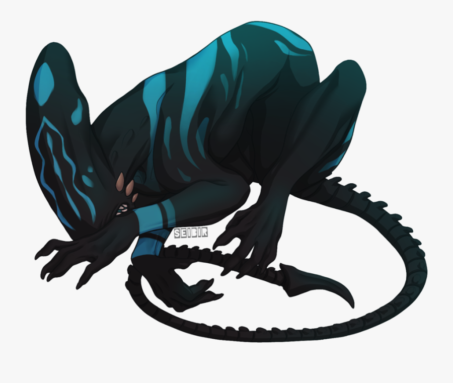 Alien Runner By Seibir - Illustration, Transparent Clipart