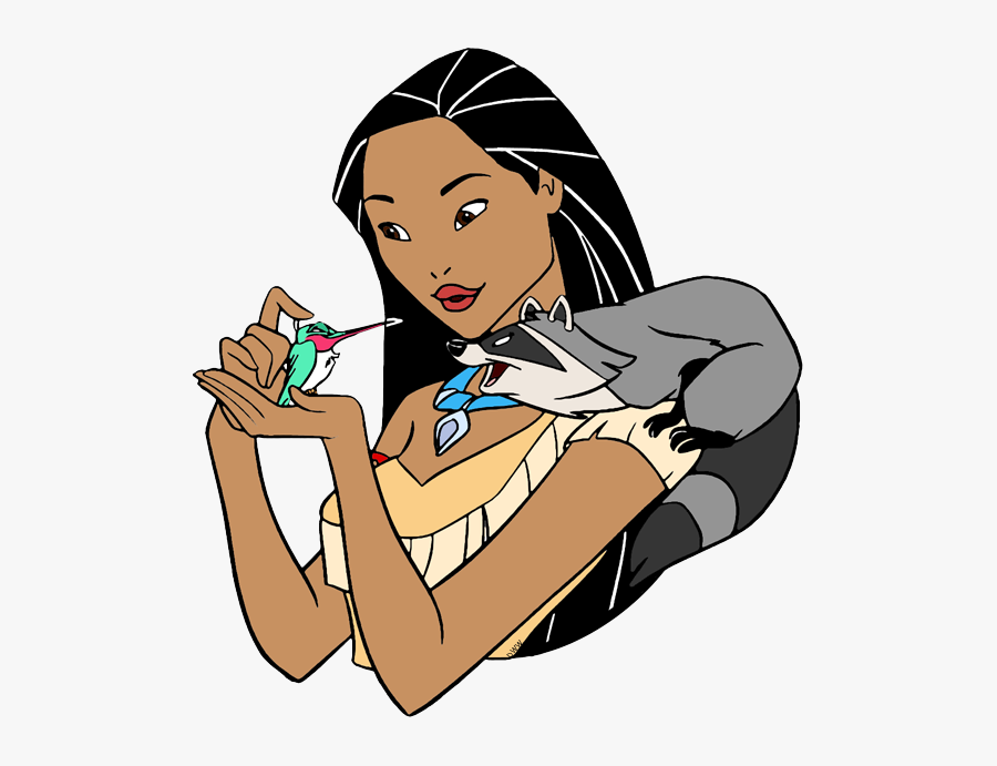 Pocahontas With Friends, Transparent Clipart